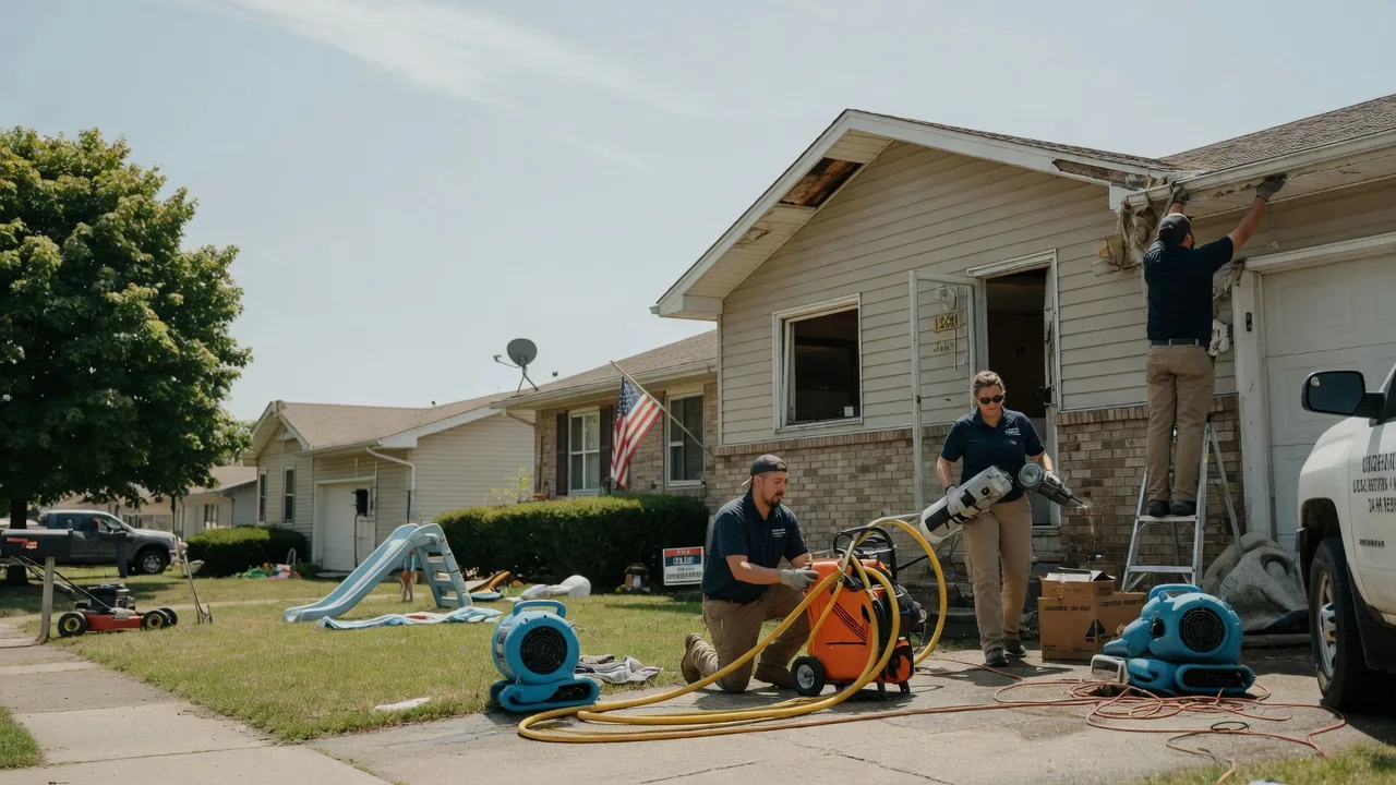 Water Damage Restoration in Sidell, IL near me